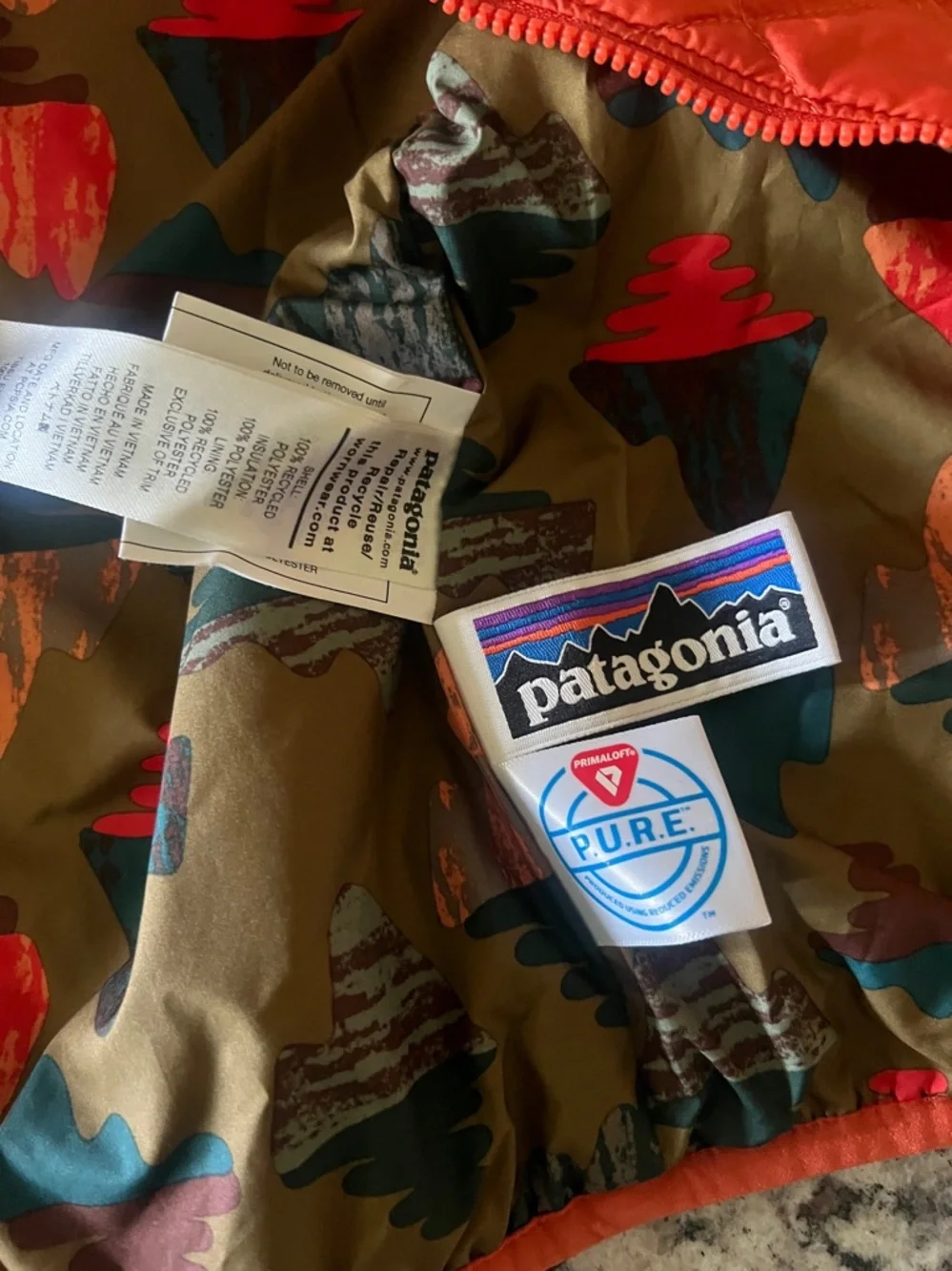 Patagonia Baby Nano Puff Jacket size 6-12 months